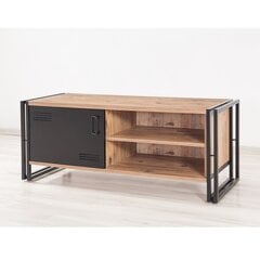 TV galdiņš Kalune Design Cosmo Foris, brūns/melns cena un informācija | TV galdiņi | 220.lv