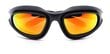 Aizsargbrilles Saulesbrilles ar maināmām lēcām cena un informācija | Saulesbrilles  vīriešiem | 220.lv