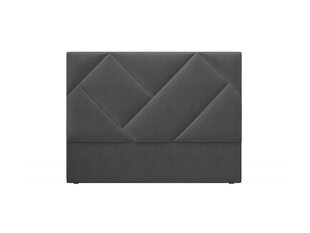 Изголовье кровати Interieurs86 Haussmann 180 см, темно-серое цена и информация | Кровати | 220.lv