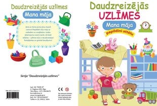 Daudzreizējās uzlīmes. Mana māja цена и информация | Книжки - раскраски | 220.lv