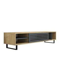 ТВ столик Kalune Design Safir, коричневый/серый цена и информация | Тумбы под телевизор | 220.lv