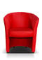 Krēsls Oxford, sarkans cena un informācija | Atpūtas krēsli | 220.lv