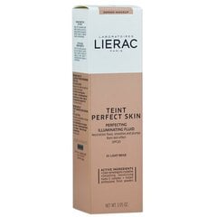 Подсвечивающий лосьон для лица Lierac Teint Perfect Skin Nº 04-beige bronze 30 ml Spf 20 цена и информация | Пудры, базы под макияж | 220.lv