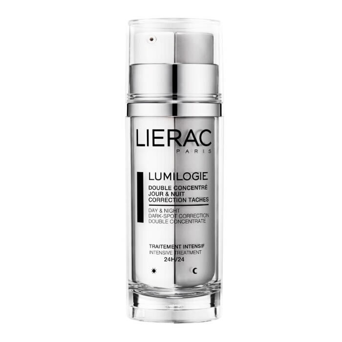 Divkāršās iedarbības sejas serums Lierac Lumilogie Day & Night Dark-Spot Correction 30 ml цена и информация | Serumi sejai, eļļas | 220.lv