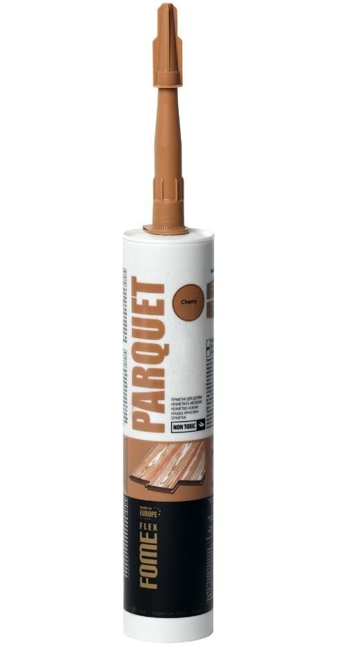 Hermētiķis koksnei Parquet Fome Flex, 300 ml, ķiršu koka krāsas цена и информация | Izolācijas materiāli | 220.lv