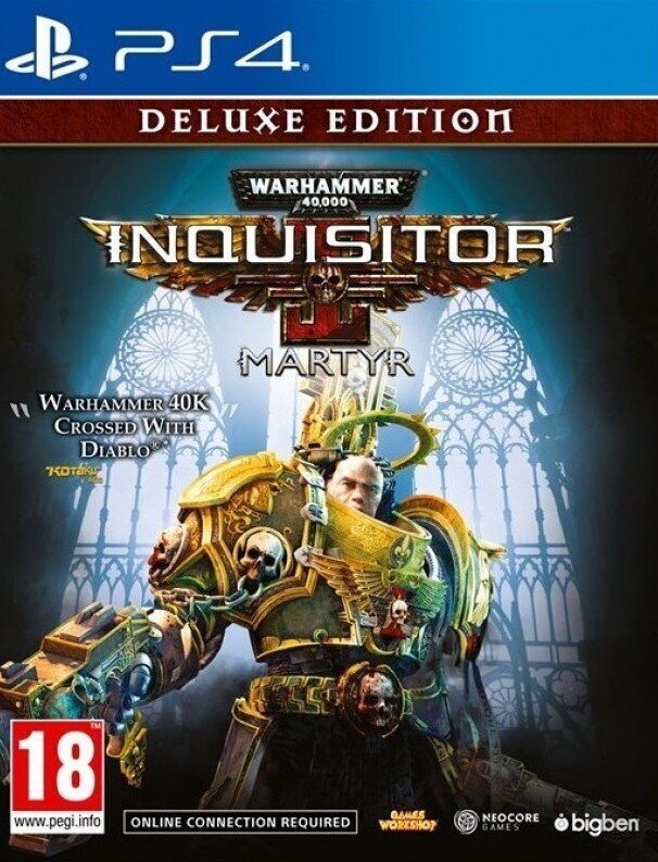 Sony PS4 Warhammer 40K Inquisitor Martyr Deluxe Ed. цена и информация | Datorspēles | 220.lv