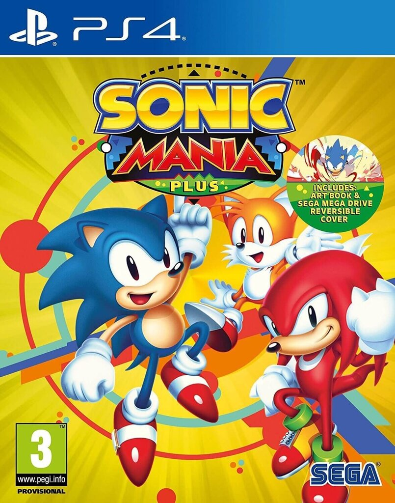 Sony PS4 Sonic Mania Plus цена и информация | Datorspēles | 220.lv