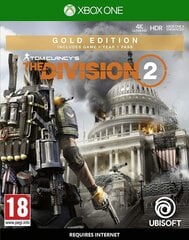 Xbox One Tom Clancy's The Division 2 Gold Edition incl. Year 1 Pass цена и информация | Компьютерные игры | 220.lv