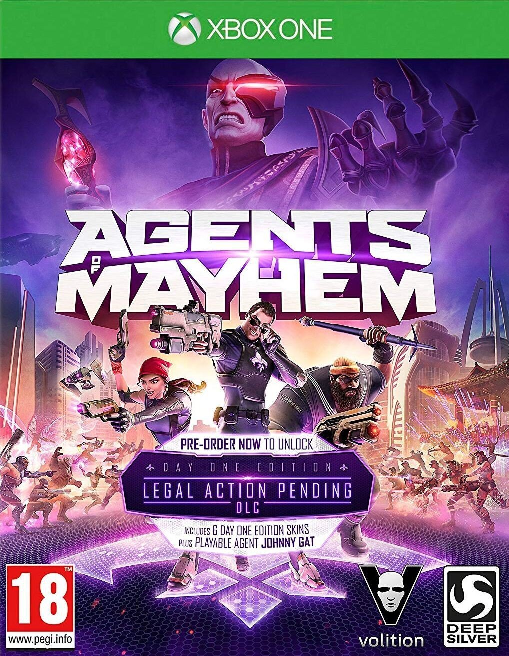 Компьютерная игра Agents of Mayhem цена | 220.lv