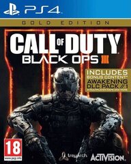 Call of Duty: Black Ops 3 - Gold Edition (PS4) цена и информация | Компьютерные игры | 220.lv