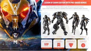 Anthem Legion of Dawn Edition PS4 cena un informācija | Datorspēles | 220.lv