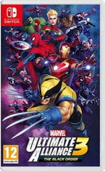 Marvel Ultimate Alliance 3: The Black Order NSW cena un informācija | Marvel Datortehnika | 220.lv