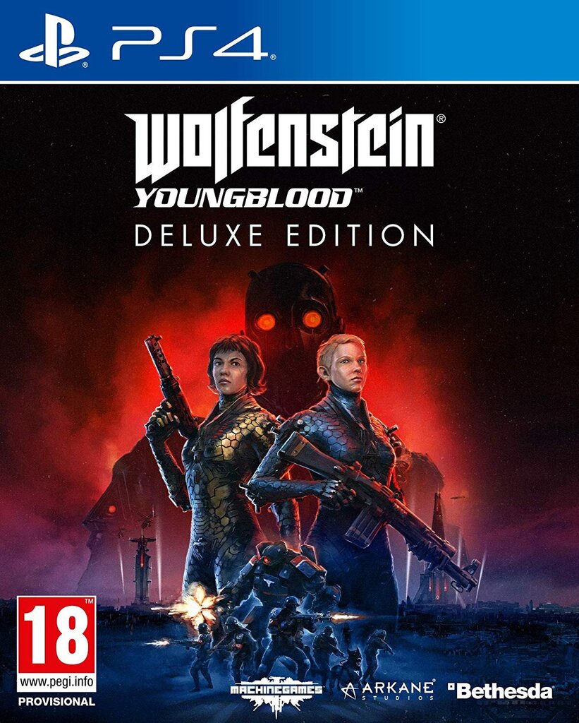 Компьютерная игра Wolfenstein Youngblood Deluxe Edition PS4 цена | 220.lv