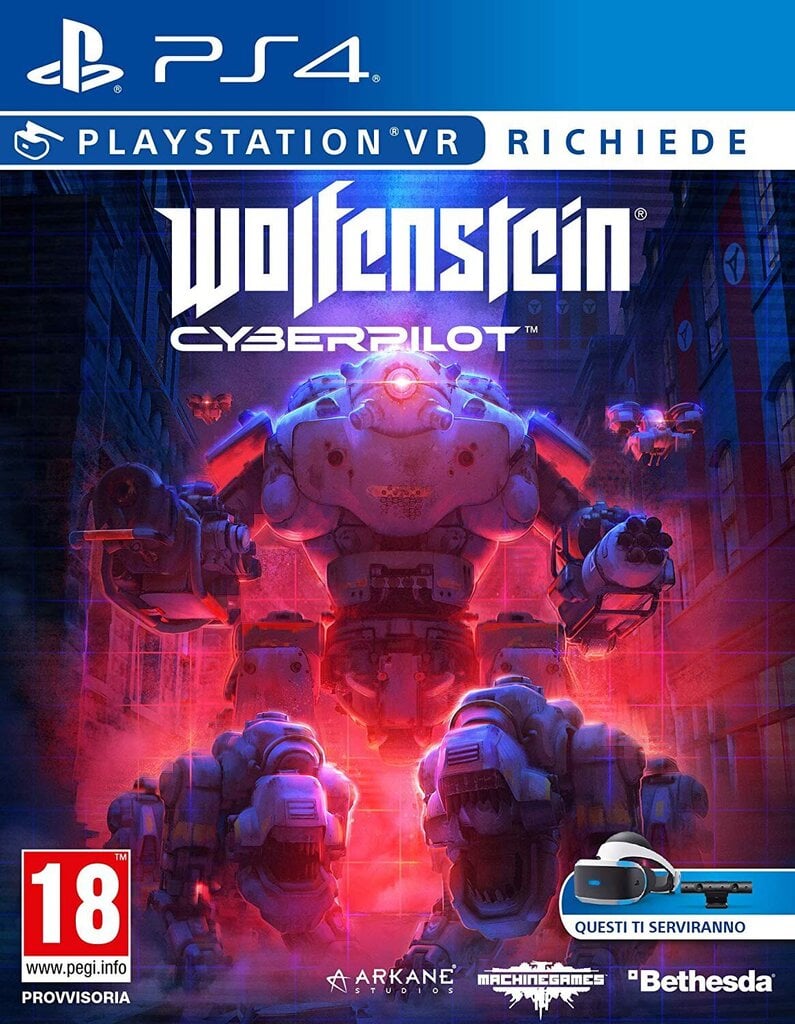 Wolfenstein Cyberpilot VR PS4 cena un informācija | Datorspēles | 220.lv