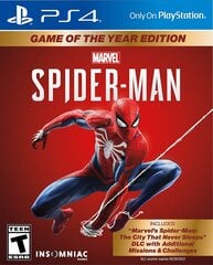 Marvel's Spider-Man GOTY Edition (PS4) cena un informācija | Datorspēles | 220.lv