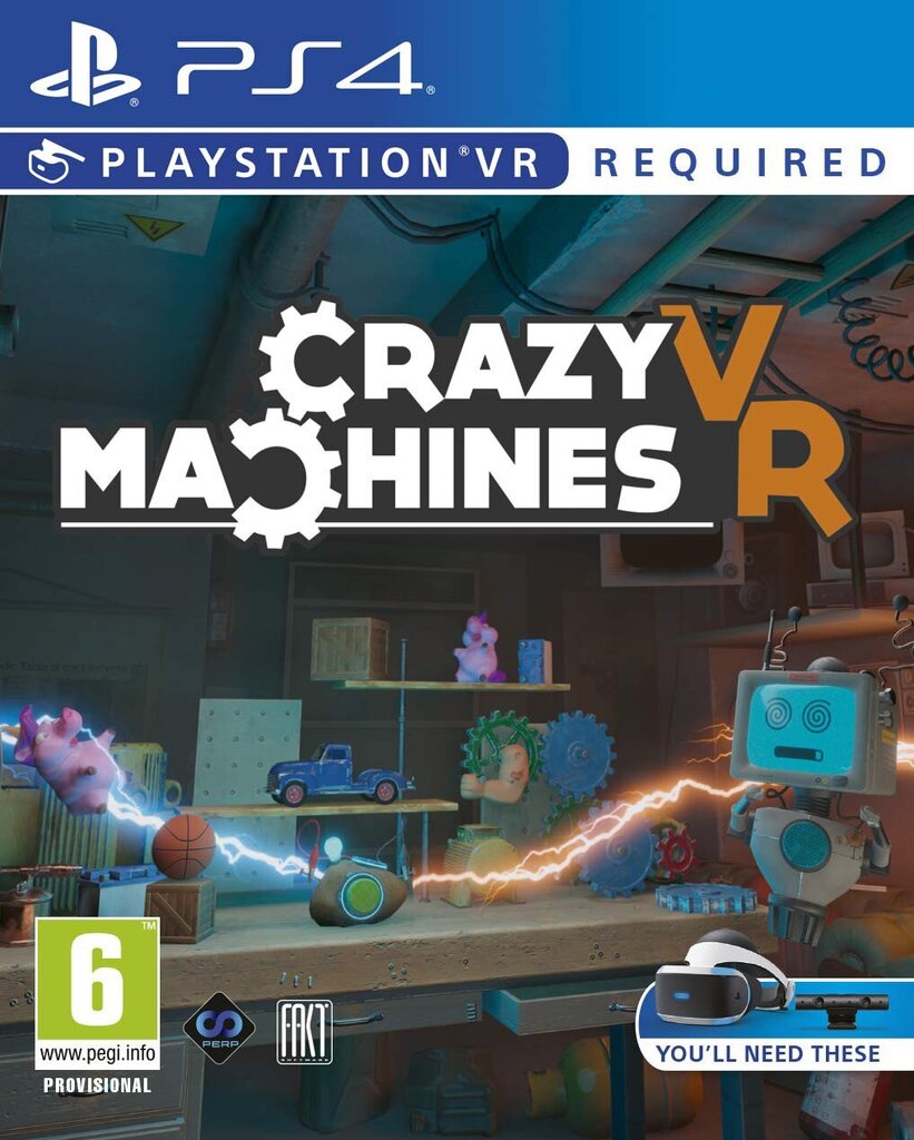 Crazy Machines VR PS4 cena un informācija | Datorspēles | 220.lv