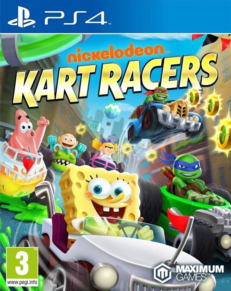 Nickelodeon Kart Racers PS4 cena un informācija | Datorspēles | 220.lv