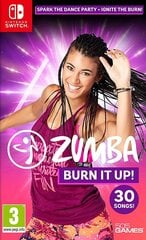 Zumba Burn It Up (Switch) цена и информация | Игра SWITCH NINTENDO Монополия | 220.lv