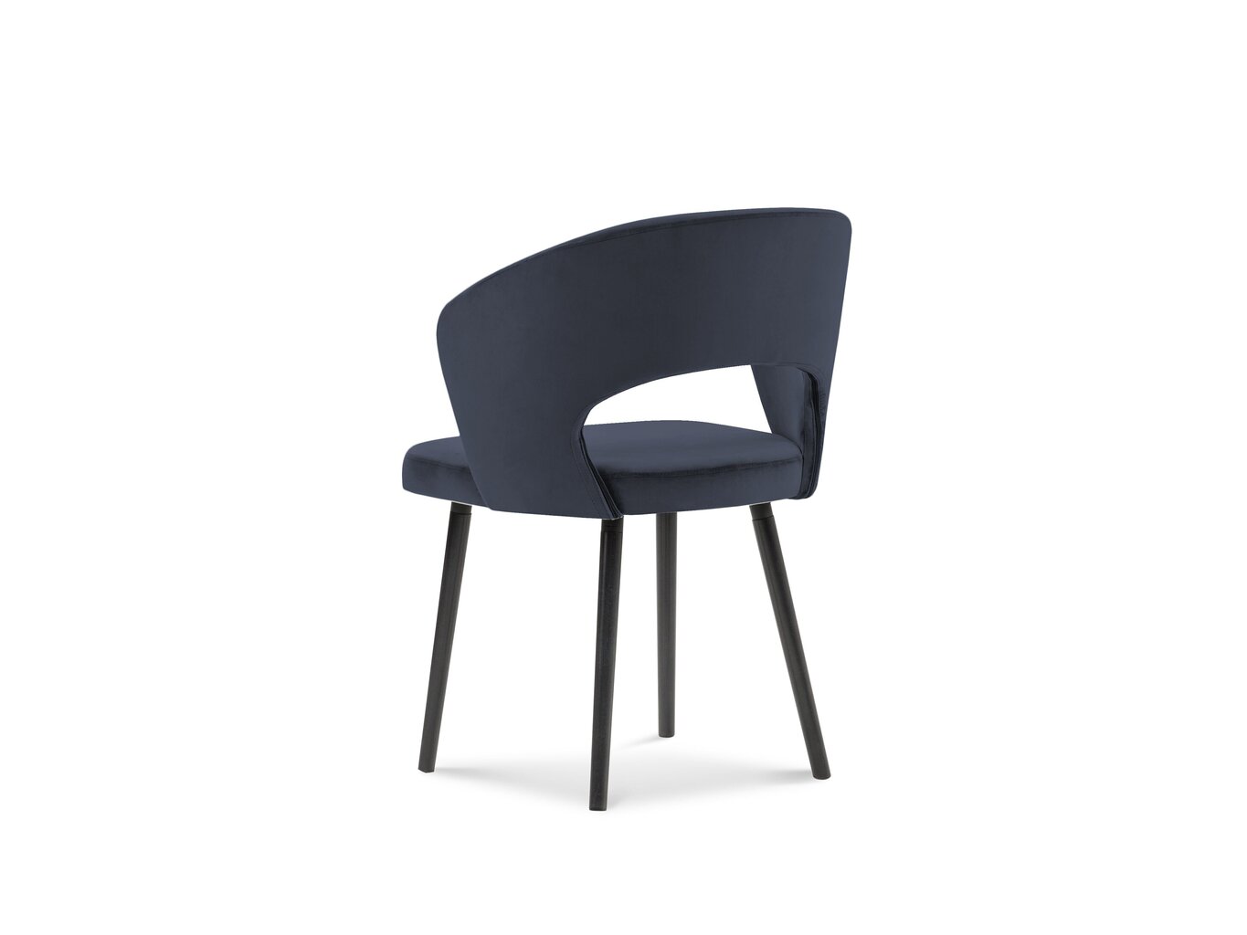 2-u krēslu komplekts Windsor and Co Elpis, tumši zils cena un informācija | Virtuves un ēdamistabas krēsli | 220.lv
