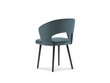 2-u krēslu komplekts Windsor and Co Elpis, gaiši zils cena un informācija | Virtuves un ēdamistabas krēsli | 220.lv