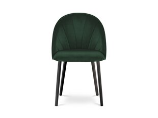 Krēsls Milo Casa Livia, tumši zaļš cena un informācija | Virtuves un ēdamistabas krēsli | 220.lv