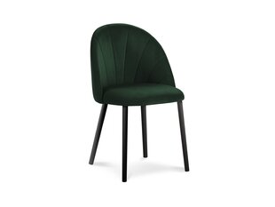 Krēsls Milo Casa Livia, tumši zaļš cena un informācija | Virtuves un ēdamistabas krēsli | 220.lv