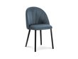 Krēsls Milo Casa Livia, zils cena un informācija | Virtuves un ēdamistabas krēsli | 220.lv