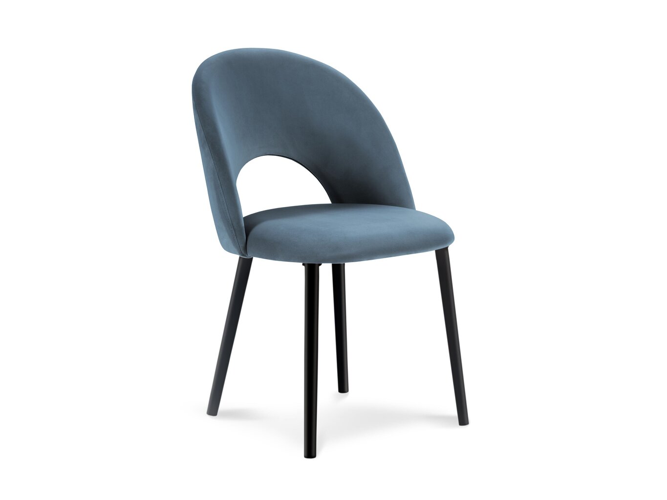 Krēsls Milo Casa Lucia, zils cena un informācija | Virtuves un ēdamistabas krēsli | 220.lv