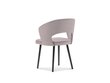 Krēsls Windsor and Co Elpis, rozā cena un informācija | Virtuves un ēdamistabas krēsli | 220.lv