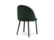 2-u krēslu komplekts Milo Casa Livia, tumši zaļš cena un informācija | Virtuves un ēdamistabas krēsli | 220.lv