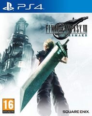 Final Fantasy VII Remake - Standard Edition PS4 cena un informācija | Datorspēles | 220.lv