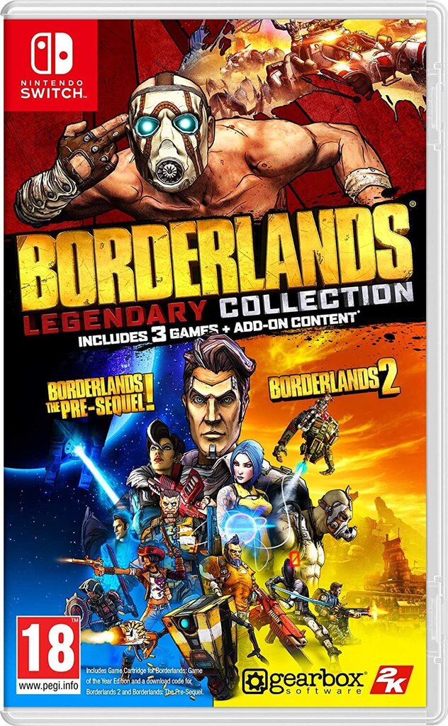 Компьютерная Игра Borderlands Legendary Collection NSW Цена | 220.Lv