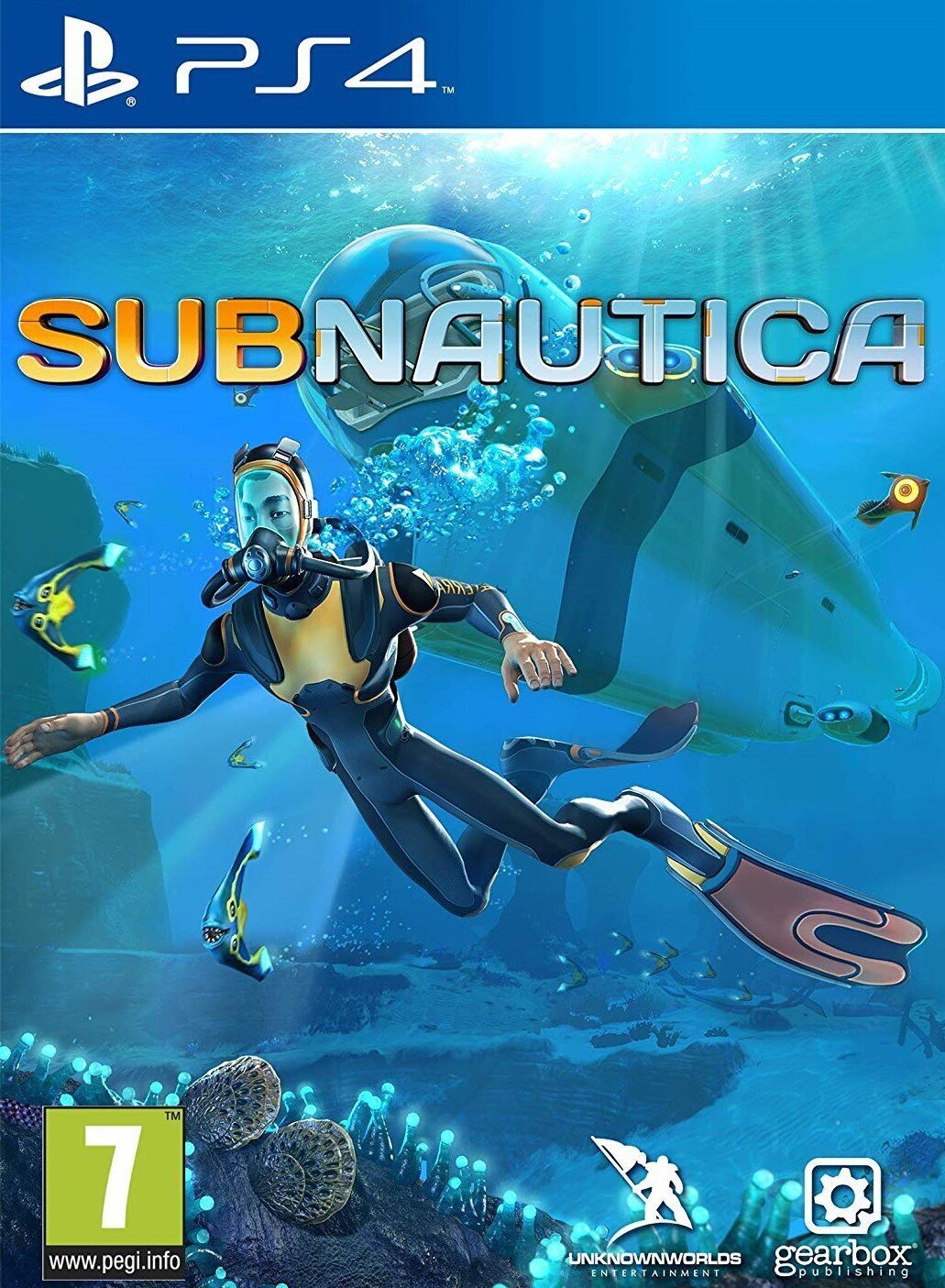 Компьютерная игра Subnautica PS4 цена | 220.lv