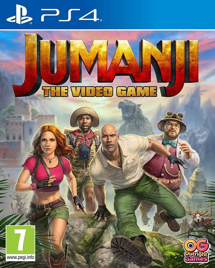 Компьютерная игра Jumanji: The Video Game PS4 цена | 220.lv