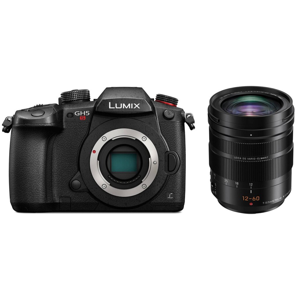 Panasonic Lumix G DC-GH5S + 12-60mm(H-ES12060), black cena un informācija | Digitālās fotokameras | 220.lv