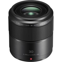 Panasonic LUMIX G Macro 30mm f/2.8 Asph. Mega O.I.S. (H-HS030) цена и информация | Объектив | 220.lv