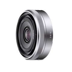 Sony E 16mm F2.8 (Silver) | (SEL16F28) cena un informācija | Objektīvi | 220.lv