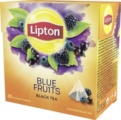 LIPTON чай с ароматом синих ягод, 20шт цена и информация | Чай | 220.lv