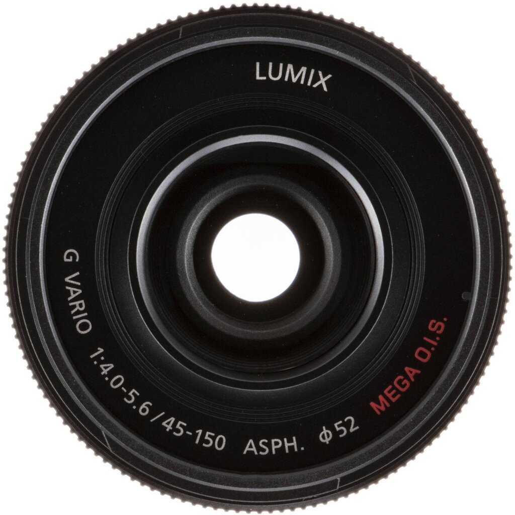 Panasonic LUMIX G Vario 45-150mm f/4-5.6 Asph. Mega O.I.S. (H-FS45150-K) Black cena un informācija | Objektīvi | 220.lv