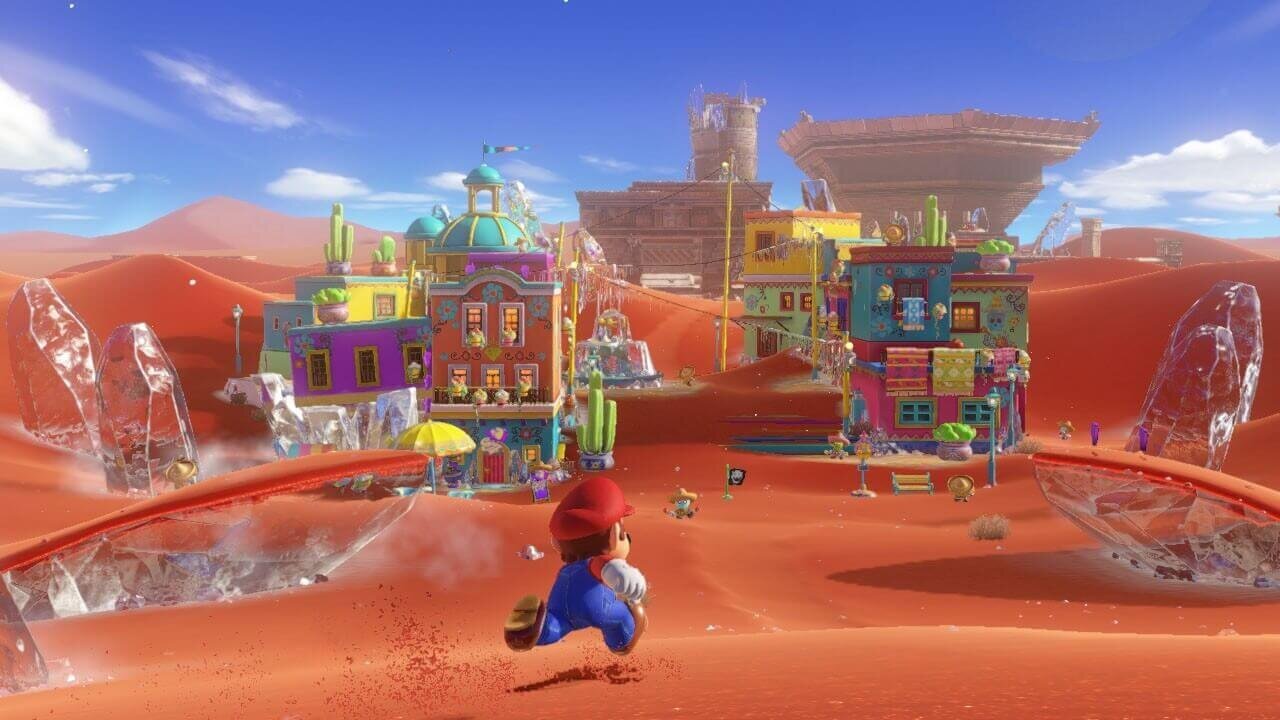 Компьютерная игра Super Mario Odyssey NSW цена | 220.lv