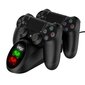 Dualshock 4 uzlādes stacija EXT port cena un informācija | Spēļu kontrolieri | 220.lv