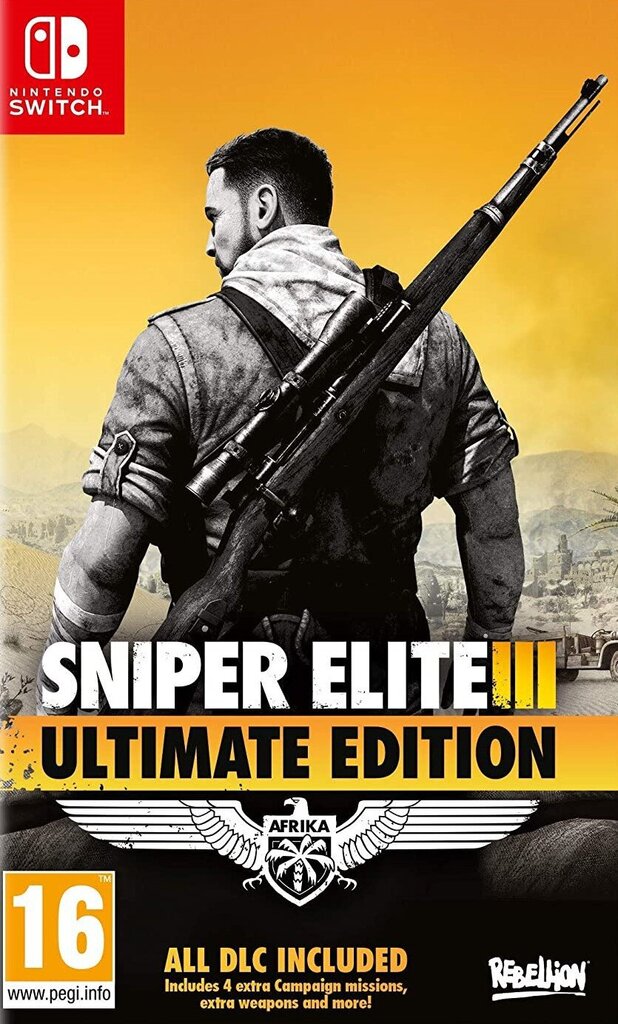 Sniper Elite 3 - Ultimate Edition (Switch) cena un informācija | Datorspēles | 220.lv