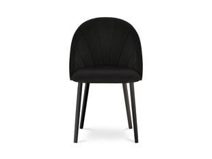 Krēsls Milo Casa Livia, melns cena un informācija | Virtuves un ēdamistabas krēsli | 220.lv