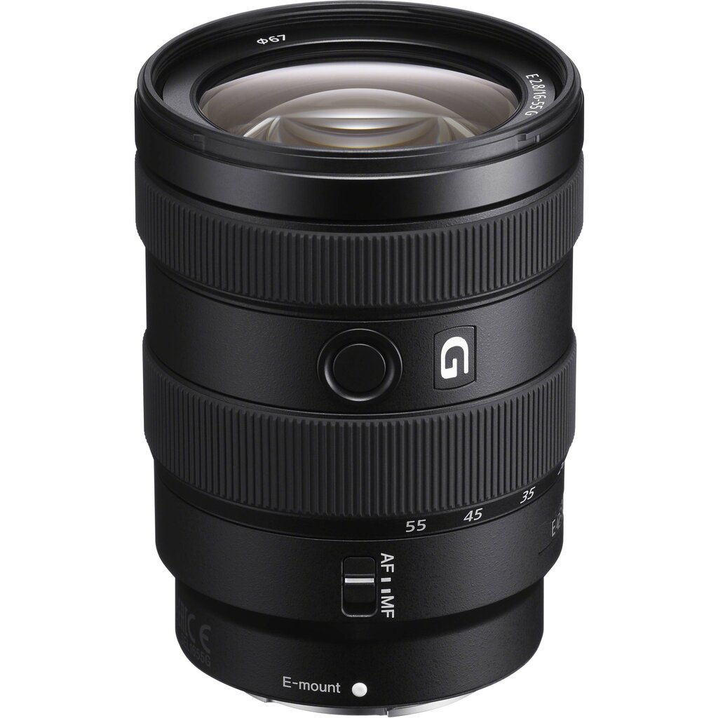 Sony E 16-55mm F2.8 G | (SEL1655G/B) cena un informācija | Objektīvi | 220.lv