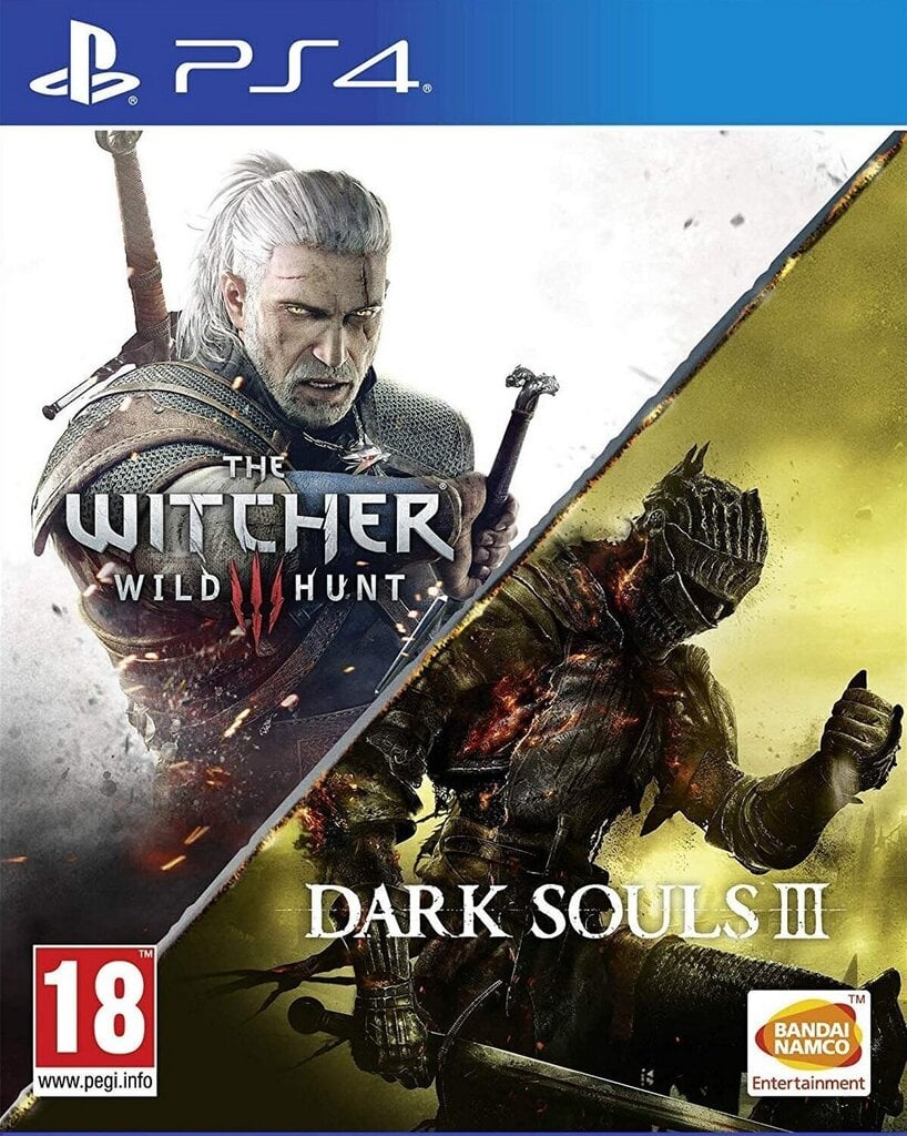 The Witcher III Wild Hunt - Dark Souls III collection cena un informācija | Datorspēles | 220.lv