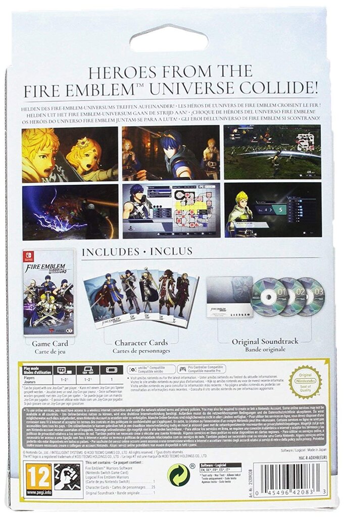 Fire Emblem Warriors - Limited Edition (Switch) cena un informācija | Datorspēles | 220.lv