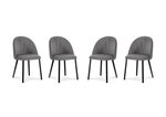 Комплект из 4-х стульев Milo Casa Livia, светло - серый