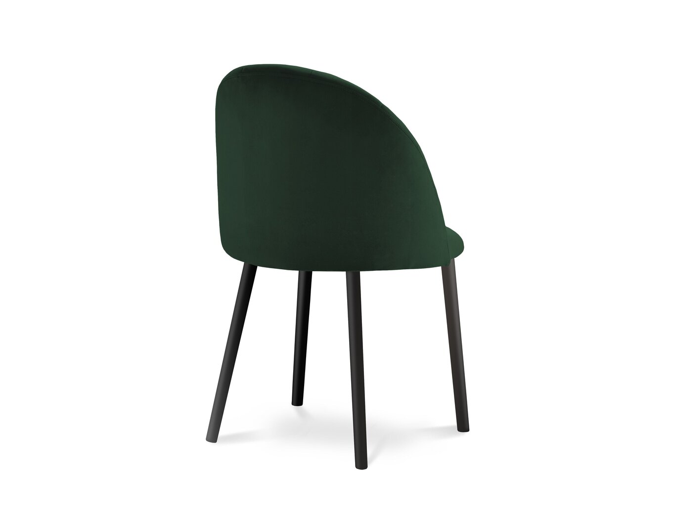 4-u krēslu komplekts Milo Casa Livia, tumši zaļš цена и информация | Virtuves un ēdamistabas krēsli | 220.lv