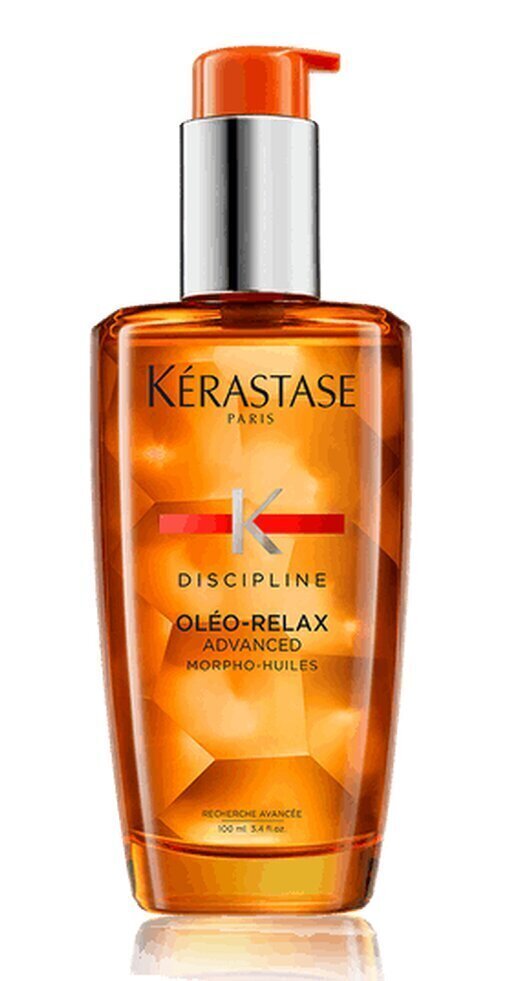 Gludinoša matu eļļa pret karstumu Kérastase Discipline Oleo-Relax Advanced 100 ml cena un informācija | Matu uzlabošanai | 220.lv