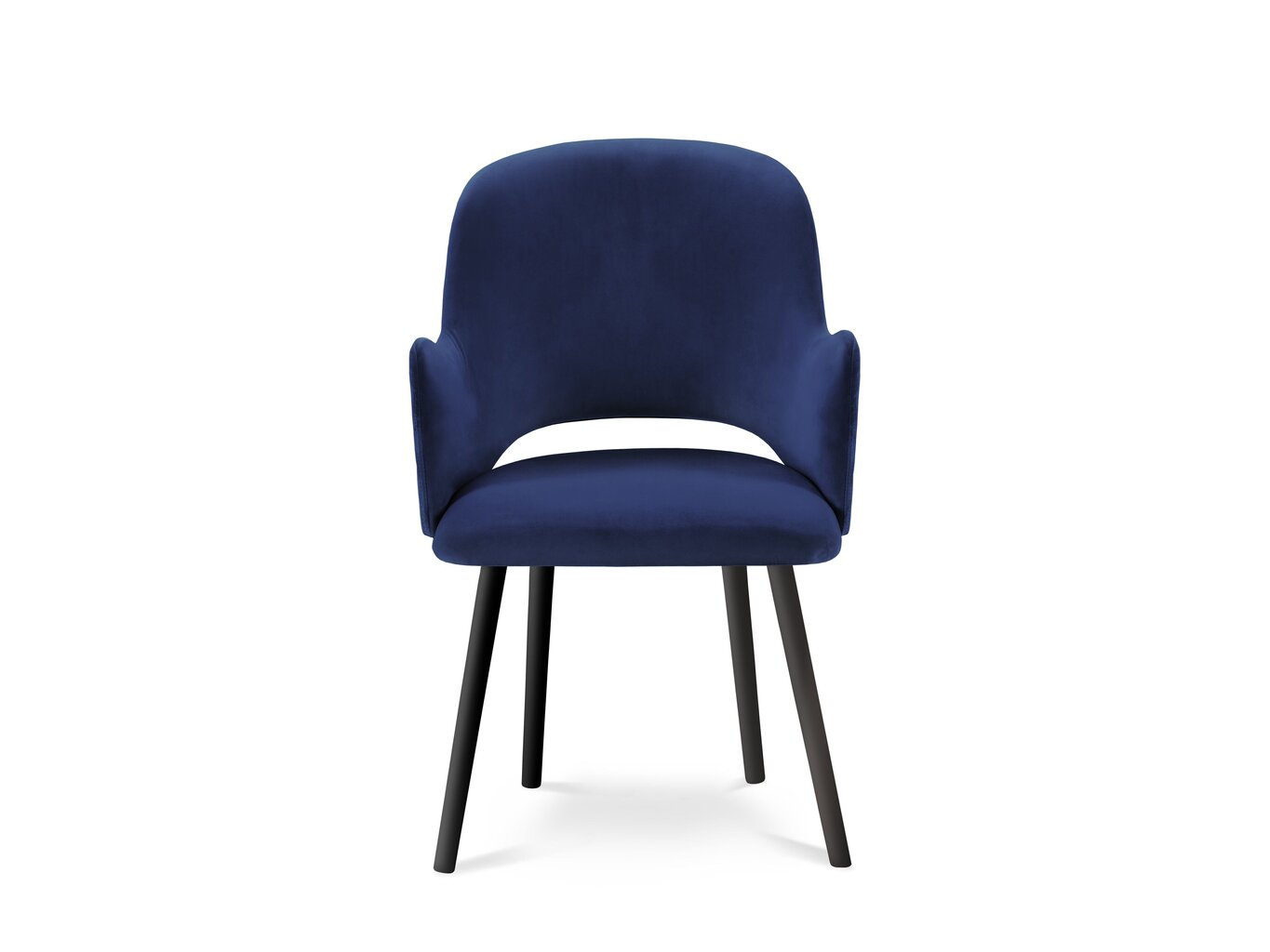 4-u krēslu komplekts Milo Casa Laelia, spilgti zils cena un informācija | Virtuves un ēdamistabas krēsli | 220.lv